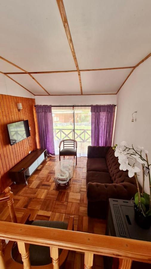 Cabanas Alto Lican Licanray Exteriör bild